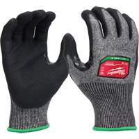 Gants enduits par trempage &agrave; dext&eacute;rit&eacute; &eacute;lev&eacute;e, Taille Petit, Calibre 18, Rev&ecirc;tement Nitrile, Enveloppe en Poly&eacute;thyl&egrave;ne, ASTM ANSI niveau A6/EN 388 niveau F Groupe Generik