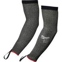 Manches de protection, Poly&eacute;thyl&egrave;ne, 16", ANSI/ISEA 105 niveau 5/EN 388 niveau E, Gris Groupe Generik