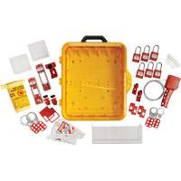 Station de cadenassage &eacute;lectrique avec cadenas de s&eacute;curit&eacute; en nylon utilisant des cl&eacute;s diff&eacute;rentes, Cadenas Plastique, Capacit&eacute; de 60, Cadenas Compris Groupe Generik