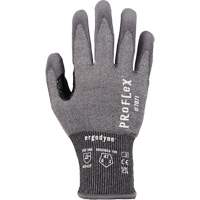 ProFlex 7071 PU Coated Cut-Resistant Gloves, Size Small, 18 Gauge, Polyurethane Coated, HPPE/Tungsten Shell, ASTM ANSI Level A7/EN 388 Level F Groupe Generik