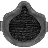 AirWave M Series Black Disposable Masks with SmartStrap&reg; & Full Foam Flange, N95, NIOSH Certified, Medium/Large Groupe Generik