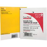 Recharge de gaze SmartCompliance, Tampon, 4" lo x 4" la, St&eacute;rile, Dispositif m&eacute;dical Classe 1 Groupe Generik