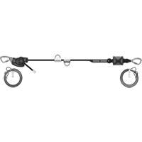 60' Rope Temporary Horizontal Lifeline, Kernmantle Groupe Generik