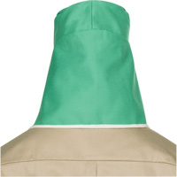 Chapeau avec couvre-nuque en coton ignifug&eacute; Weldlite, Taille unique, Vert Groupe Generik