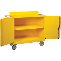 Spill Control Center Cart, 18" L x 38.375" W x 36" H Groupe Generik