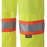 5999P Traffic Safety Pants, Polyester, X-Small, High Visibility Orange Groupe Generik