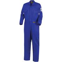 7779 FR-Tech&reg; 88/12 Arc Rated Flame Resistant Coveralls, Size 36, Royal Blue Groupe Generik