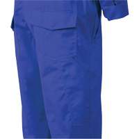 7706T FR-Tech&reg; Flame-Resistant Coverall with Leg Zippers, Size 40 (Tall), Royal Blue, 9.7 cal/cm² Groupe Generik