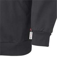 337 Flame-Resistant Zip Style Hoodie, Men's, X-Small, Black, 22 cal/cm² Groupe Generik