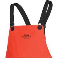 576P FR Safety Bib Pants, Small, High Visibility Orange Groupe Generik