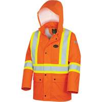 5892PKT High-Visibility FR Waterproof Safety Jacket, X-Small, High Visibility Orange Groupe Generik