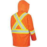 5892PKT High-Visibility FR Waterproof Safety Jacket, X-Small, High Visibility Orange Groupe Generik