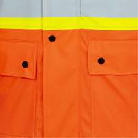 5892PKT High-Visibility FR Waterproof Safety Jacket, X-Small, High Visibility Orange Groupe Generik