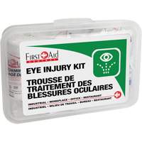 Eye Injury Kit, Plastic Box Groupe Generik