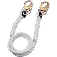 LAN-1222-6 Longe de retenue en corde, 1 branches, 6', Classe CSA A Groupe Generik
