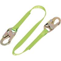 LAN-3400-6 Longe de retenue en sangle, 1 branches, 6', Classe CSA B Groupe Generik