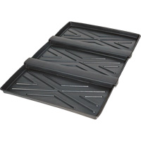 Ultra-Rack Containment Tray – plateau triple, 72" lo x 44" la x 2,8" h, Cap. de d&eacute;versement 24 gal. US Groupe Generik