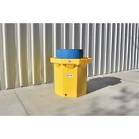 Ultra-Spill Collector &agrave; fond plat, 66 gal. US, Mobile Groupe Generik