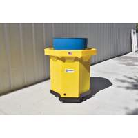 Ultra-Spill Collector &agrave; fond plat, 66 gal. US, Mobile Groupe Generik