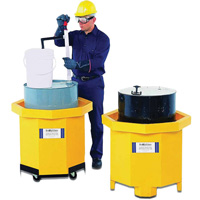 Transpalette pour Ultra-Spill Collector, 66 gal. US, Mobile Groupe Generik