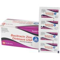 Efcom Limited Bacitracin Zinc First Aid Packets, Ointment, Antibiotic Groupe Generik