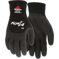 Ninja&reg; Ice Insulated Winter Gloves, Medium, HPT Coating, 15 Gauge, Nylon Shell Groupe Generik