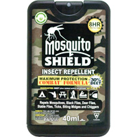 Insectifuge de format poche Mosquito Shield, DEET &agrave; 30 %, Vaporisateur, 40 ml Groupe Generik