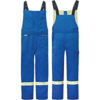 Westex&reg; DH Antistatic 6.5 oz. Flame Resistant Insulated Bib Pants, Small, Royal Blue Groupe Generik