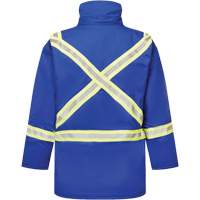 Avenger 9 oz. Flame Resistant Insulated Parka, Small, Royal Blue Groupe Generik