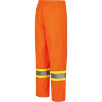 5627W Women's Waterproof Bib Pants, Polyester/Polyurethane, X-Small, High Visibility Orange Groupe Generik