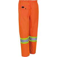 5586 450D Waterproof Safety Pants, Polyester/Polyurethane, 4X-Large, High Visibility Lime-Yellow Groupe Generik