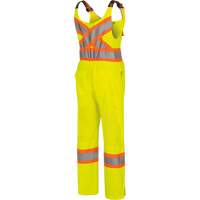 6000W Combinaison de s&eacute;curit&eacute; routi&egrave;re haute visibilit&eacute; pour femmes, Polyester, T-petit, Jaune lime haute visibilit&eacute; Groupe Generik