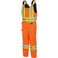 5040 Combinaisons de s&eacute;curit&eacute; matelass&eacute;e imperm&eacute;able, Polyester, Petit, Orange haute visibilit&eacute; Groupe Generik