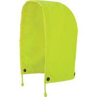 5401H Capuchon pour manteau de s&eacute;curit&eacute; imperm&eacute;able haute visibilit&eacute; ind&eacute;chirable en 300D trilob&eacute;, Jaune lime haute visibilit&eacute;, Polyester Groupe Generik