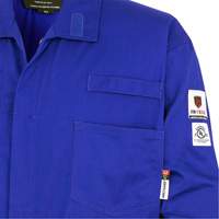 7779T FR-Tech&reg; 88/12 Arc Rated Flame Resistant Coveralls, Size 40 (Tall), Royal Blue, 10 cal/cm² Groupe Generik
