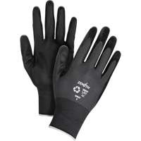 Gants &eacute;cologiques enduits et perm&eacute;ables &agrave; l'air, 7, R&ecirc;vetement Mousse de nitrile, Calibre 21, Enveloppe en Nylon/rPET Groupe Generik