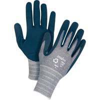 Gants &eacute;cologiques enduits et l&eacute;gers, 7, R&ecirc;vetement Mousse de nitrile, Calibre 15, Enveloppe en Polyester/rPET Groupe Generik