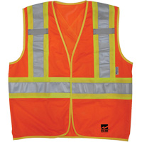 Veste Open Road “BTE”, Orange haute visibilit&eacute;, Moyen/Petit Groupe Generik