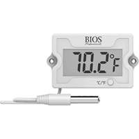 Panel Mount Thermometer, Contact, Digital, -58-230°F (-50-110°C) Groupe Generik