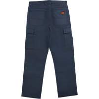 WP100 Work Pants, Cotton/Spandex, Navy Blue, Size 0, 30 Inseam Groupe Generik