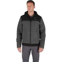 M12 Heated Quietshell Jacket with Battery, Men's, Small, Grey Groupe Generik