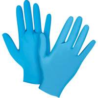 Emballages de gants jetables pour machine distributrice, Petit, Nitrile, 4,5 mils, Sans poudre, Bleu, Classe 2 Groupe Generik