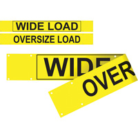 Banni&egrave;re wide load/oversized load &agrave; deux c&ocirc;t&eacute;s, Vinyle, 96" la x 12" h Groupe Generik