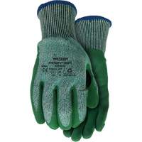 Gants 351 Stealth Frontier, Taille Petit, Calibre 13, Rev&ecirc;tement PVC/Latex de caoutchouc, Enveloppe en PEHP/Polyester, ASTM ANSI niveau A5 Groupe Generik