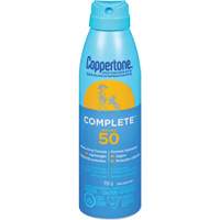 Protection solaire compl&egrave;te Coppertone, FPS 50, Vaporisateur Groupe Generik