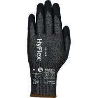 HyFlex&reg; 11-543 Cut Resistant Gloves, Size 6, 13 Gauge, Nitrile Coated, Nylon/Stainless Steel/HPPE/Spandex Shell, ASTM ANSI Level A7/EN 388 Level F Groupe Generik