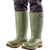 Bottes de s&eacute;curit&eacute; Hercules pour hommes, Polyur&eacute;thane thermique, Embout Aluminium, Pointure 4, Semelle R&eacute;sistant aux perforations Groupe Generik