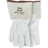 Gants r&eacute;sistant &agrave; la coupe et &agrave; l'arc &eacute;lectrique Van Goat 549, Taille Moyen, Enveloppe en Cutshield/Para-aramide/Polyester/Acier inoxydable/Ch&egrave;vre, ASTM ANSI niveau A6/EN 388 niveau F Groupe Generik