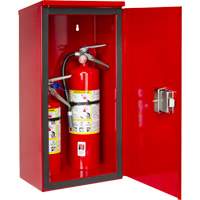 Armoires ext&eacute;rieures robustes pour extincteurs, 14" la x 28" h x 10" p Groupe Generik