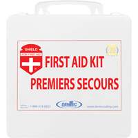Shield First Aid Kit, Meets/Exceeds CSA Z1220-24 Type 2 Low-Risk Environment, Medium (26-50 Workers) Groupe Generik